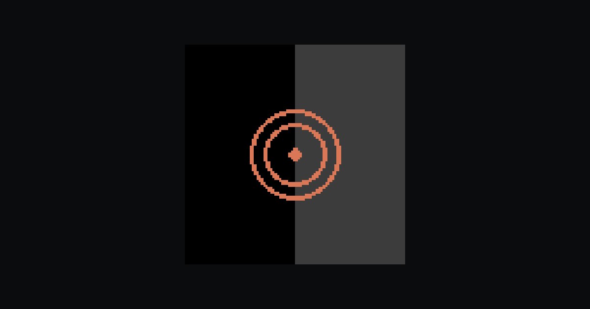 A frame of Gate B7, seed 76, episode 9, the view the agent received.