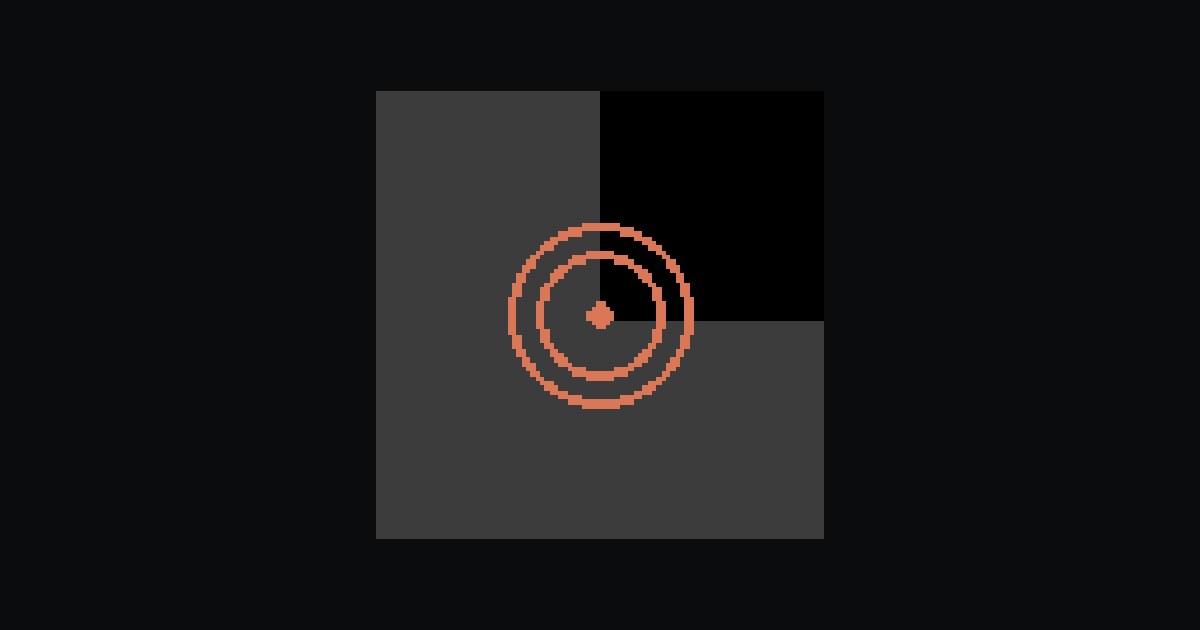 A frame of Gate B7, seed 78, episode 4, the view the agent received.