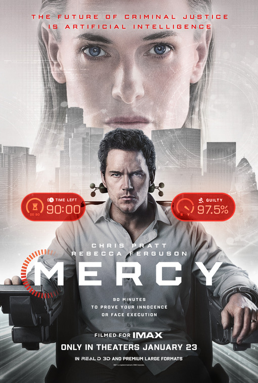 Mercy (2026) and Can an AI Judge Develop Consciousness in the Courtroom?