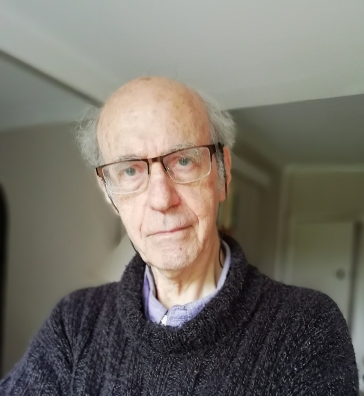 Aaron Sloman photographed in 2020