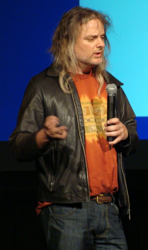 David Chalmers speaking at a conference in 2008