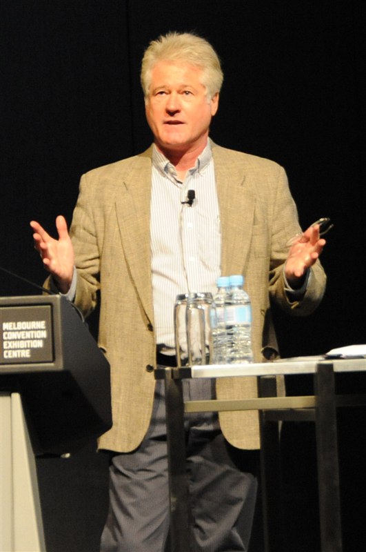 Russell Blackford photographed at an event